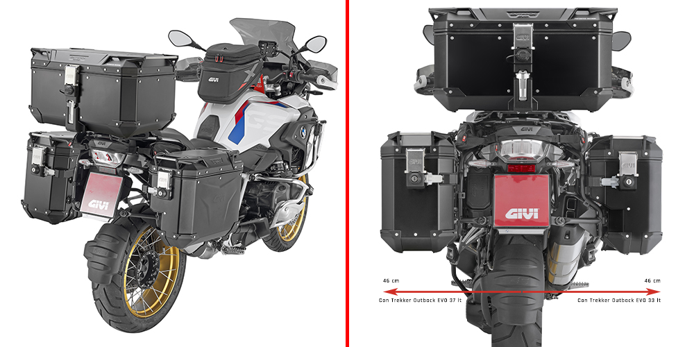 GIVI STELAŻ KUFRÓW BOCZNYCH OUTBACK EVO-BMW R1250G